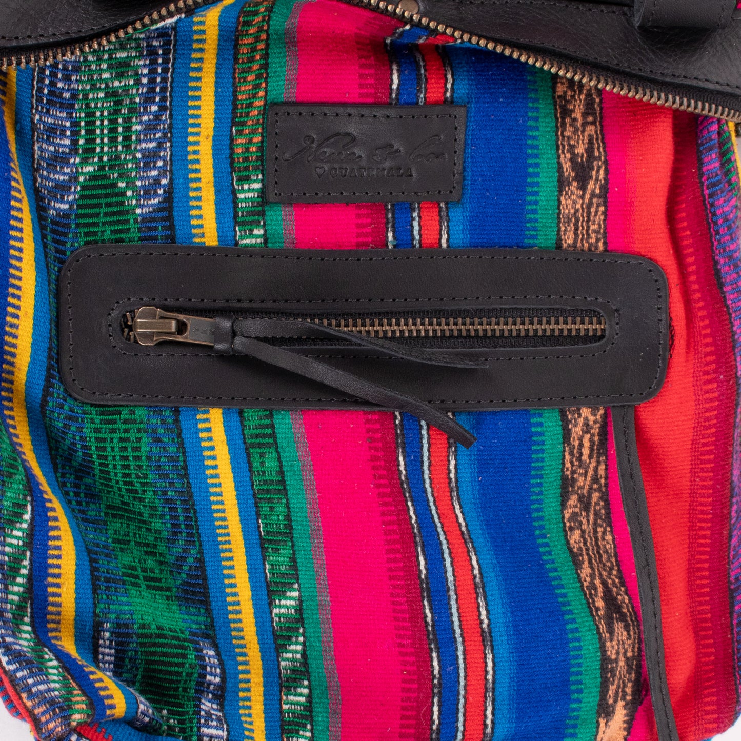 POCKETLESS MINI TPB - OOAK HUIPIL - BLACK - NO. 18680