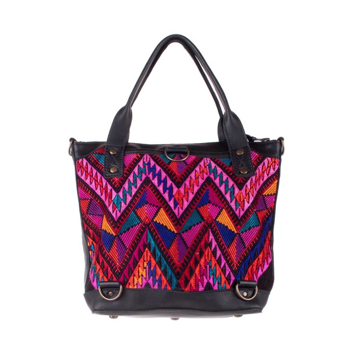 POCKETLESS MINI TPB - OOAK HUIPIL - BLACK - NO. 18681