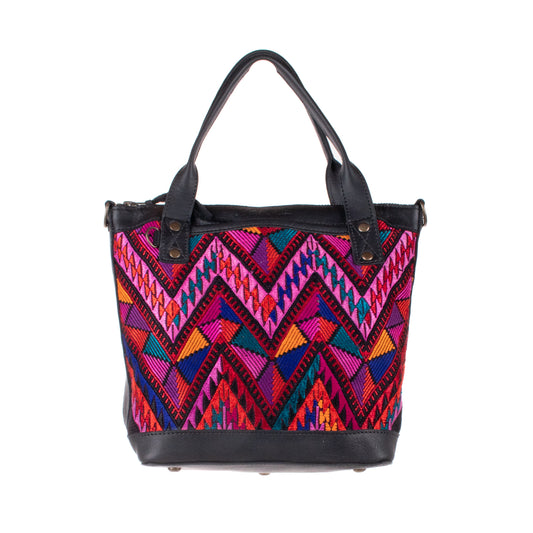 POCKETLESS MINI TPB - OOAK HUIPIL - BLACK - NO. 18681