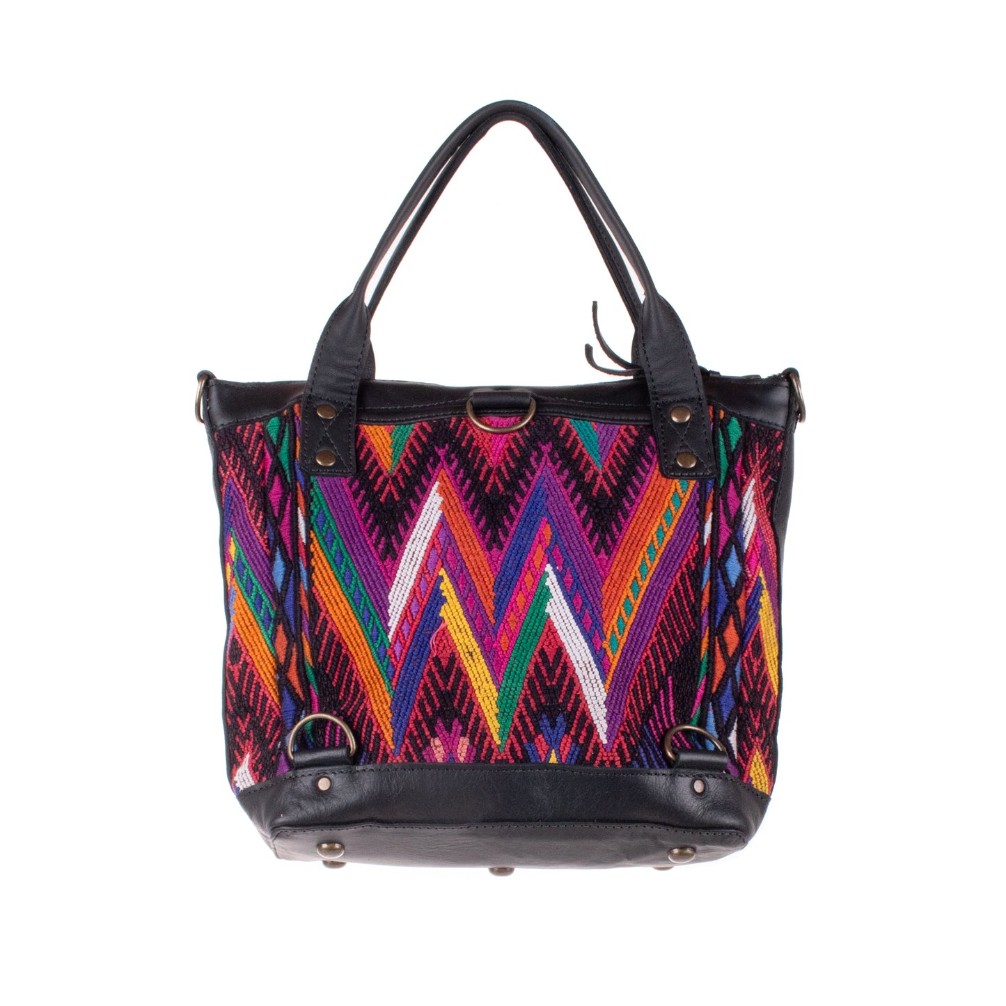 POCKETLESS MINI TPB - OOAK HUIPIL - BLACK - NO. 18682