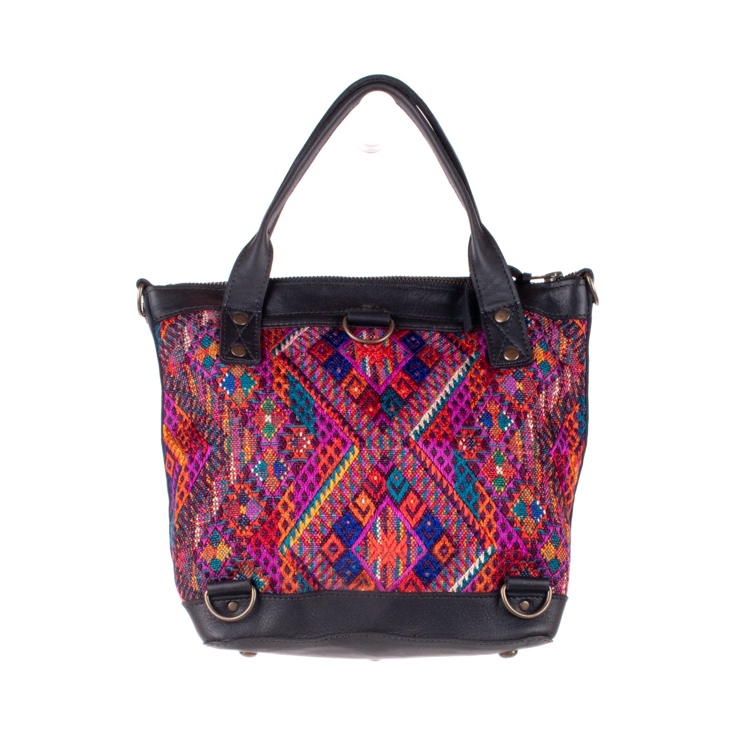 POCKETLESS MINI TPB - OOAK HUIPIL - BLACK - NO. 18683