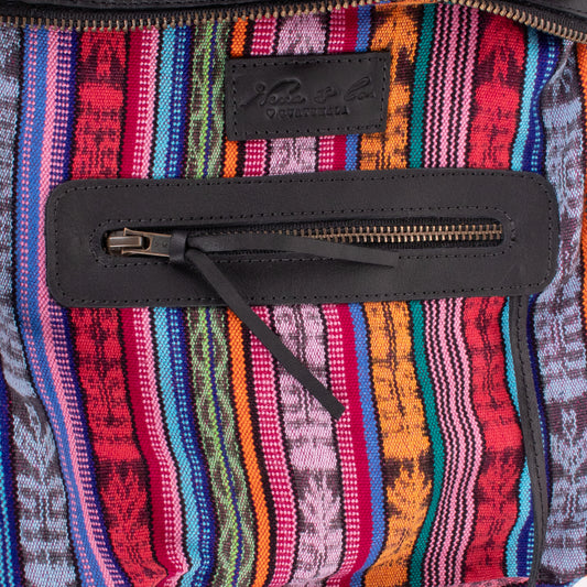 POCKETLESS MINI TPB - OOAK HUIPIL - BLACK - NO. 18683