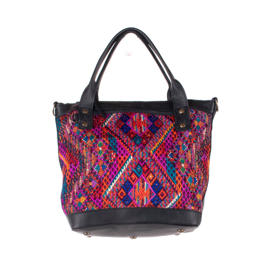 POCKETLESS MINI TPB - OOAK HUIPIL - BLACK - NO. 18683