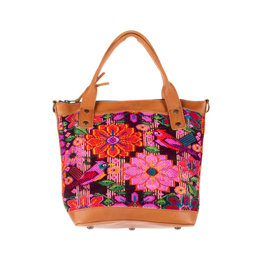 POCKETLESS MINI TPB - OOAK HUIPIL - BRANDY - NO. 18688