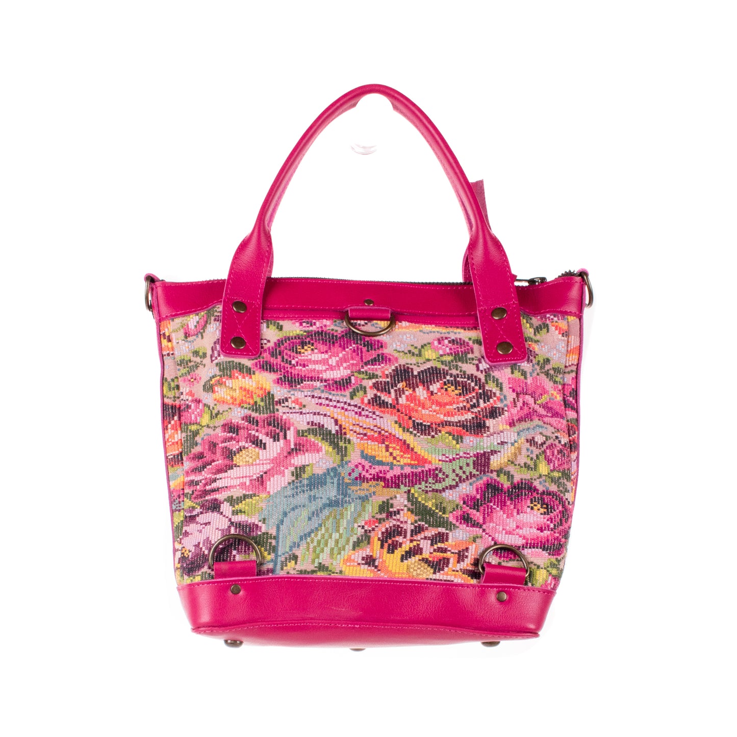 POCKETLESS MINI TPB - OOAK HUIPIL - RASPBERRY - NO. 18691