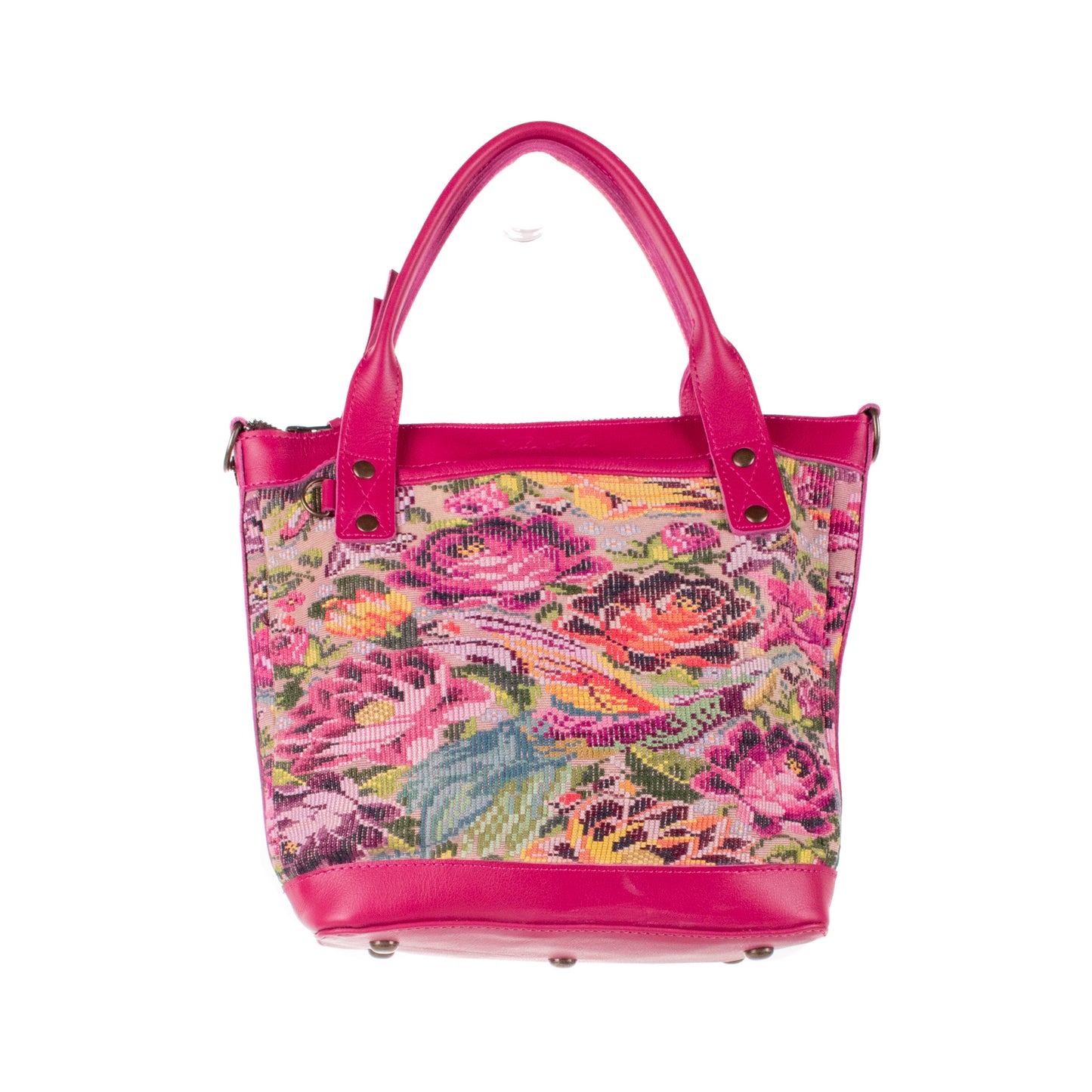 POCKETLESS MINI TPB - OOAK HUIPIL - RASPBERRY - NO. 18691