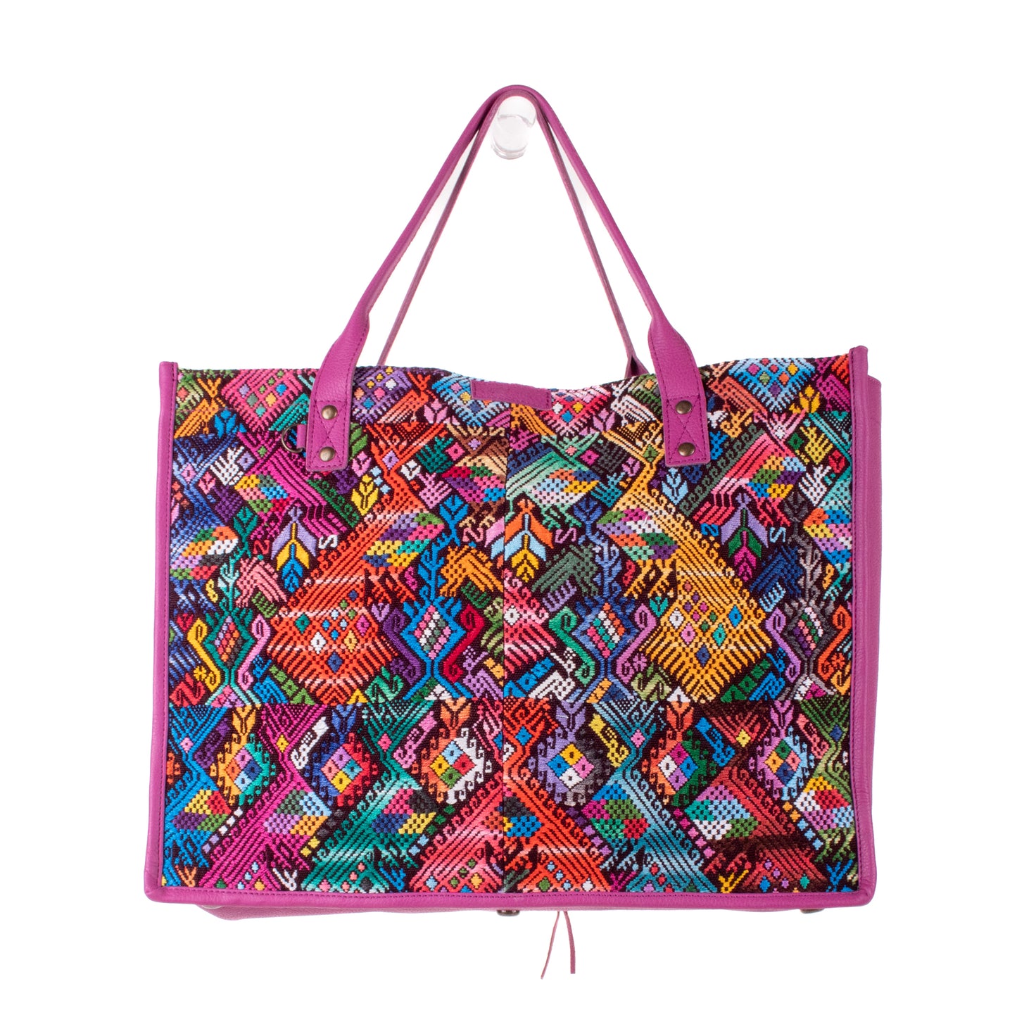 PERFECT TRAVEL TOTE - OOAK HUIPIL - BABY RHINO - NO. 18704