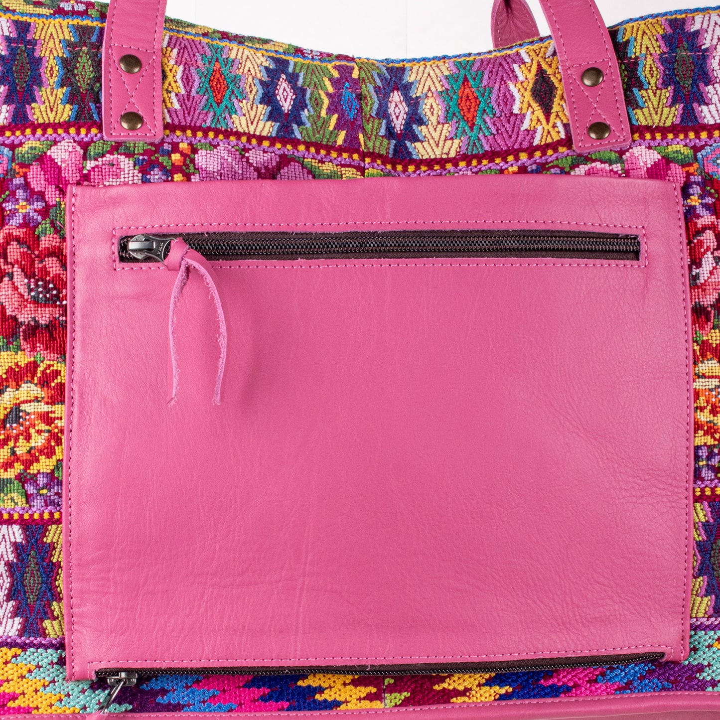 PERFECT TRAVEL TOTE - OOAK HUIPIL - JAZZY - NO. 18706