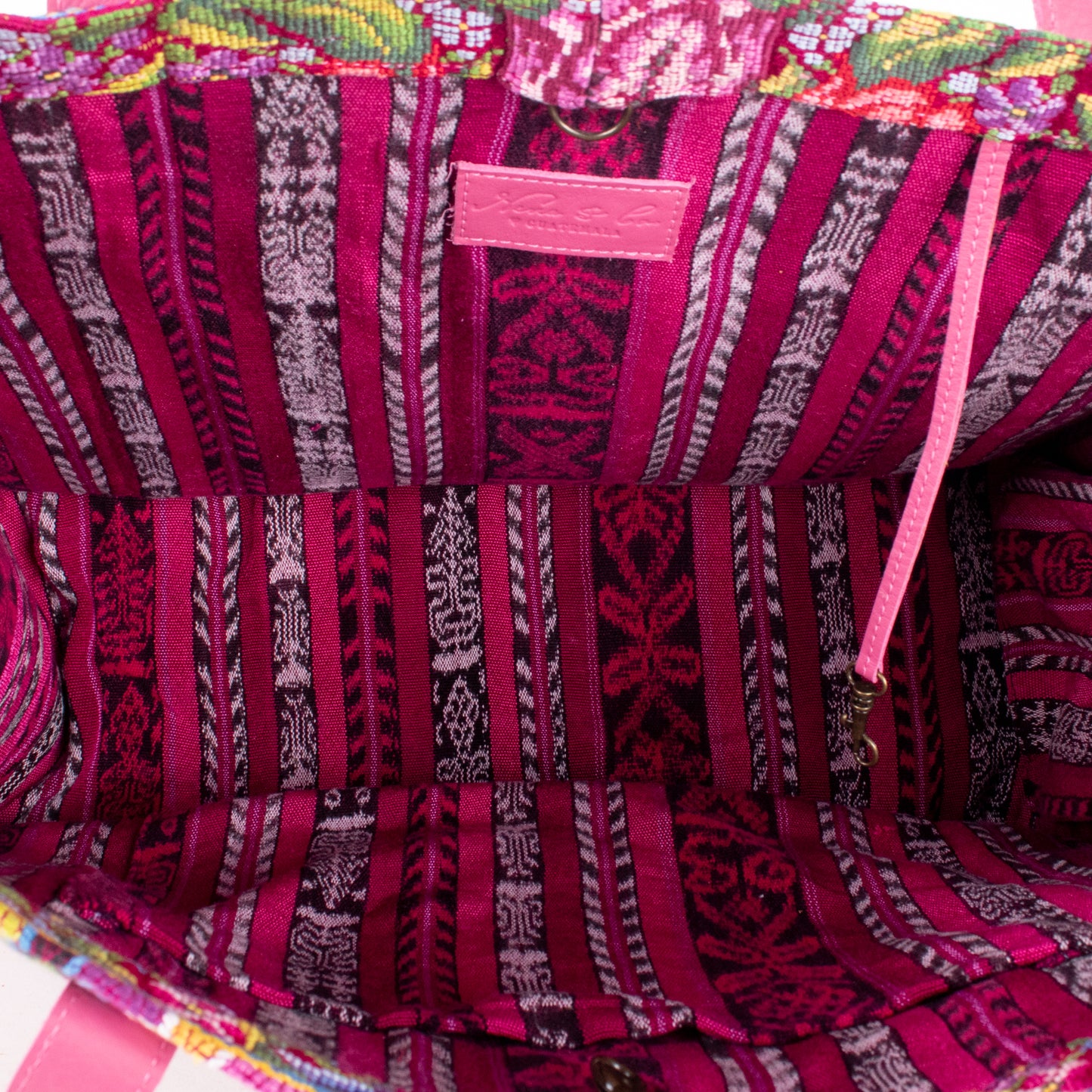 PERFECT TRAVEL TOTE - OOAK HUIPIL - JAZZY - NO. 18706