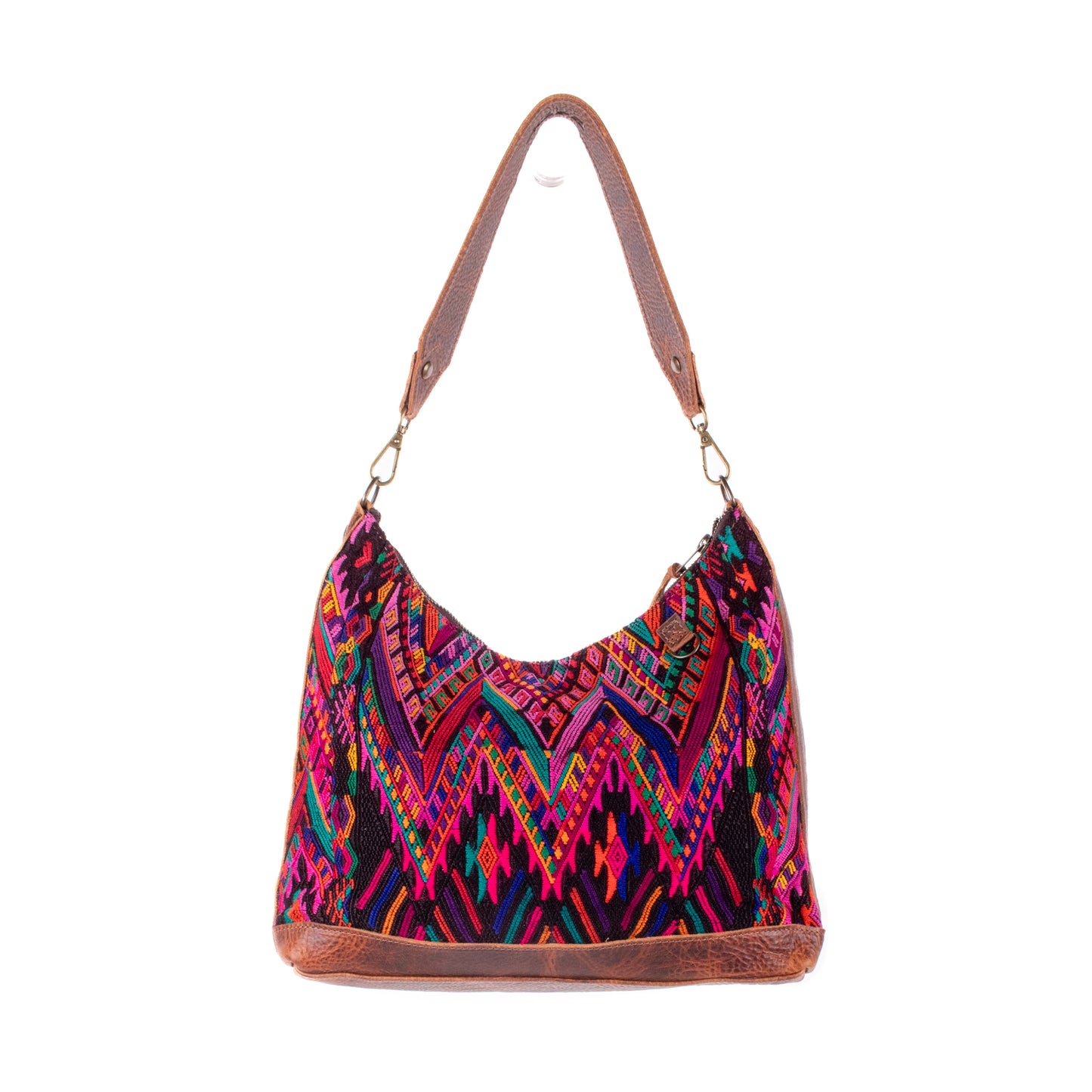 SMALL PENELOPE BAG - OOAK HUIPIL - HONEY - NO. 18775