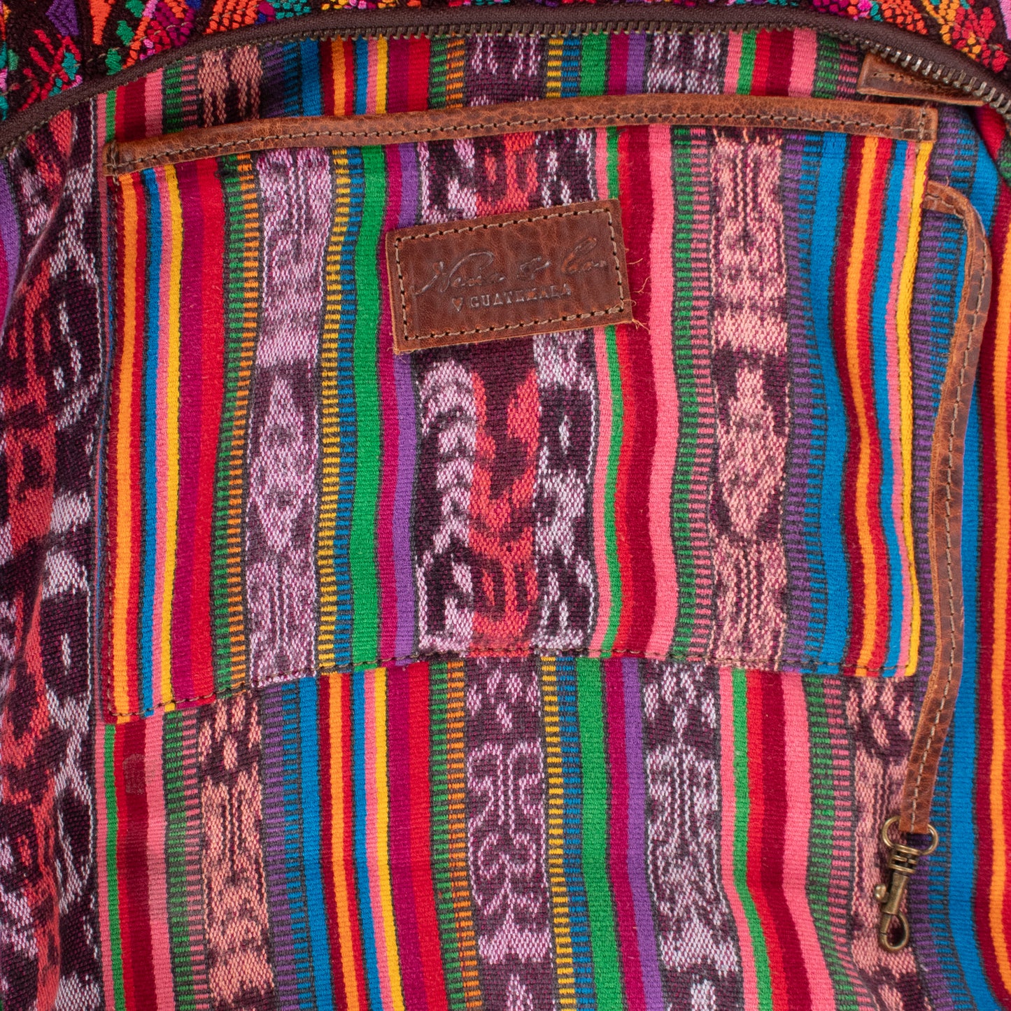 SMALL PENELOPE BAG - OOAK HUIPIL - HONEY - NO. 18775