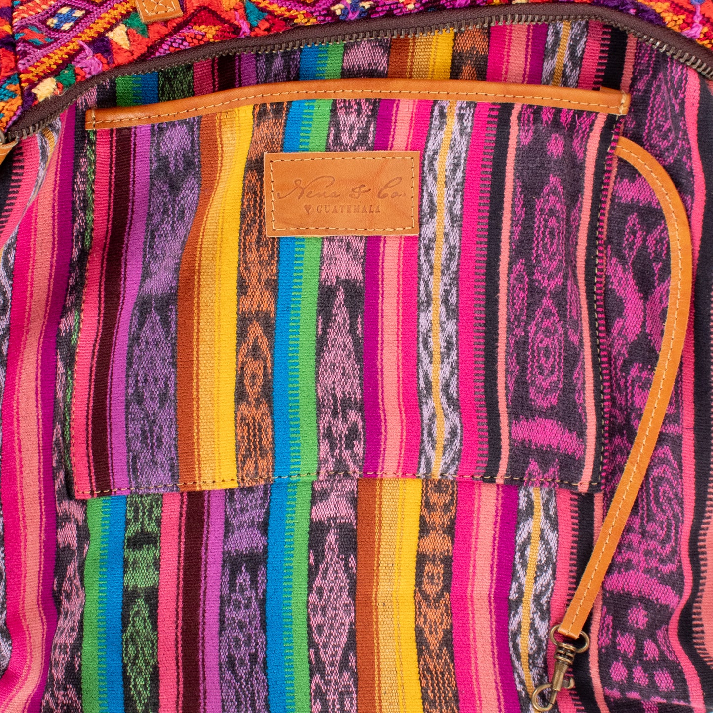 SMALL PENELOPE BAG - OOAK HUIPIL - DUNA AMARILLA - NO. 18782