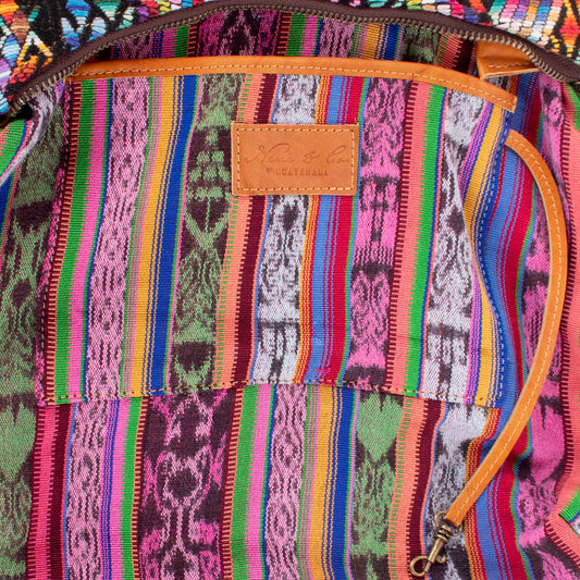 SMALL PENELOPE BAG - OOAK HUIPIL - DUNA AMARILLA - NO. 18783