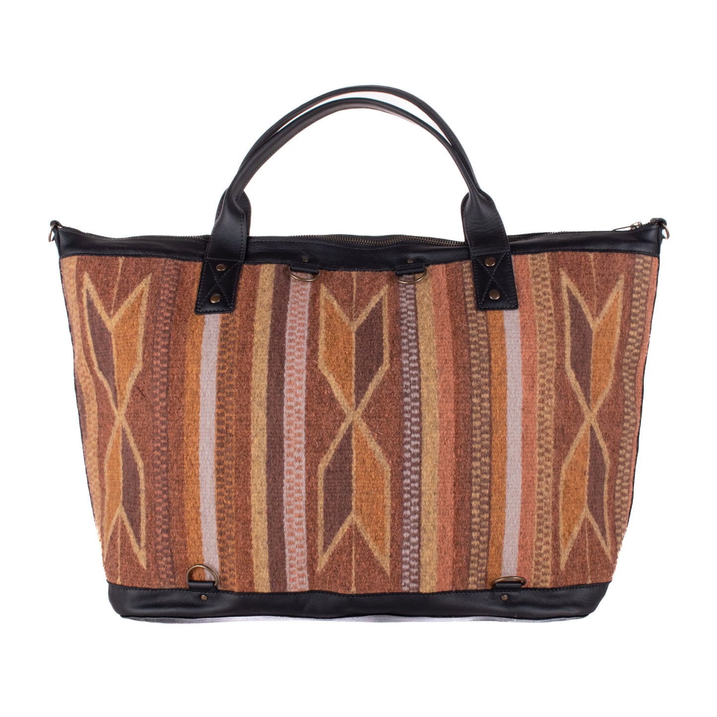 PERFECT WEEKENDER - MEXICO TEXTILE - BLACK - NO. 18827