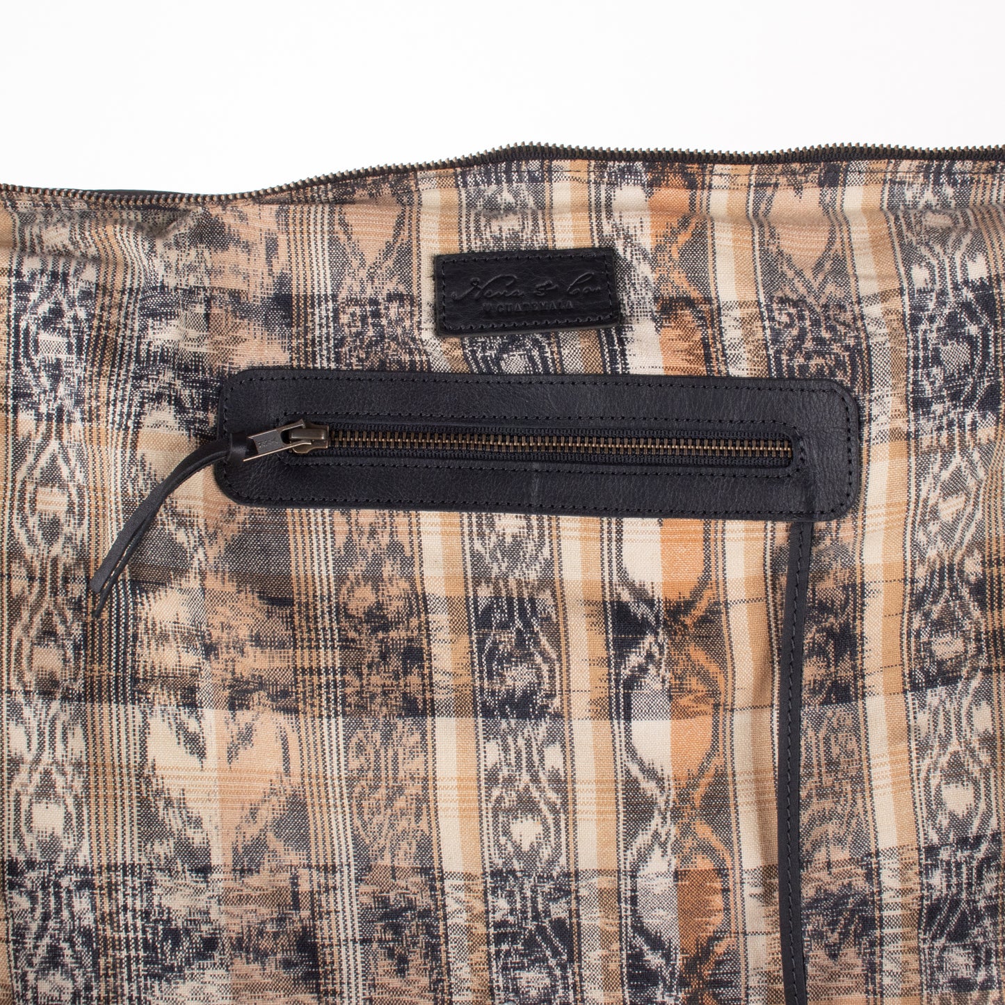 PERFECT WEEKENDER - MEXICO TEXTILE - BLACK - NO. 18827