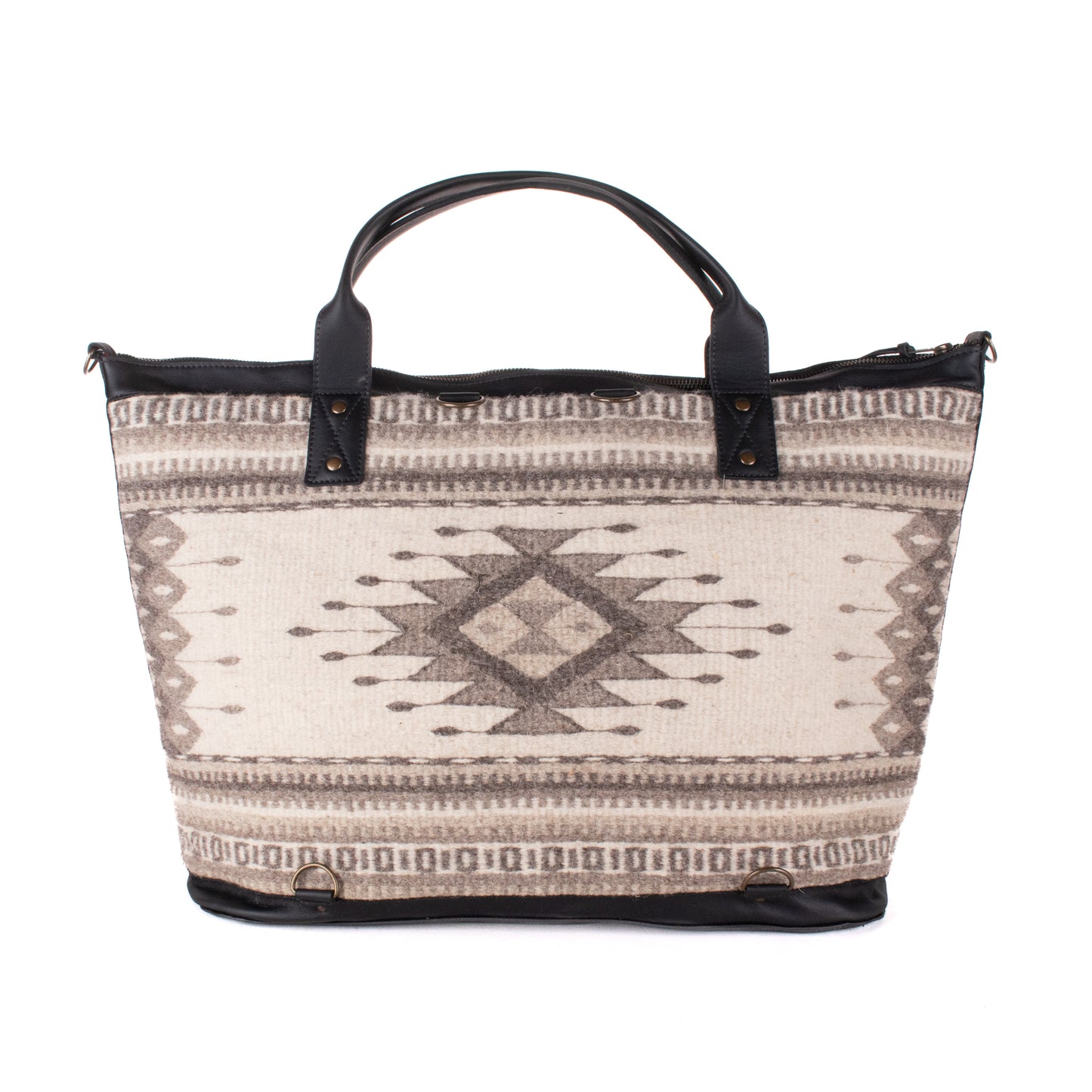PERFECT WEEKENDER - MEXICO TEXTILE - BLACK - NO. 18838