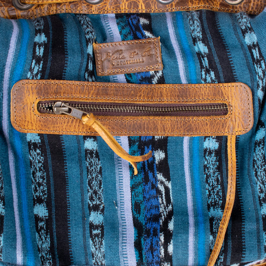 DRAWSTRING BUCKET BAG - MEXICO TEXTILE - WRANGLER - NO. 18853