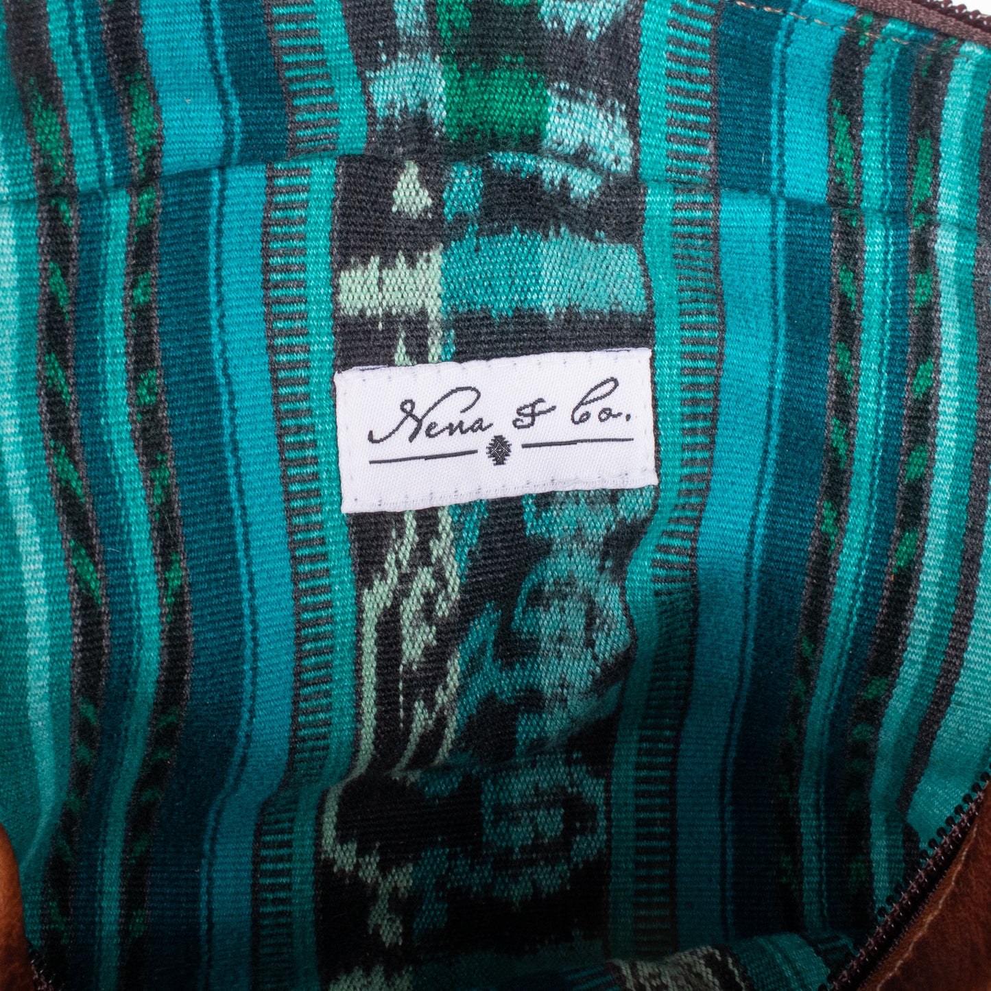 LARGE WANDER BAG SET - MEXICO TEXTILE - COPPER - NO. 18856