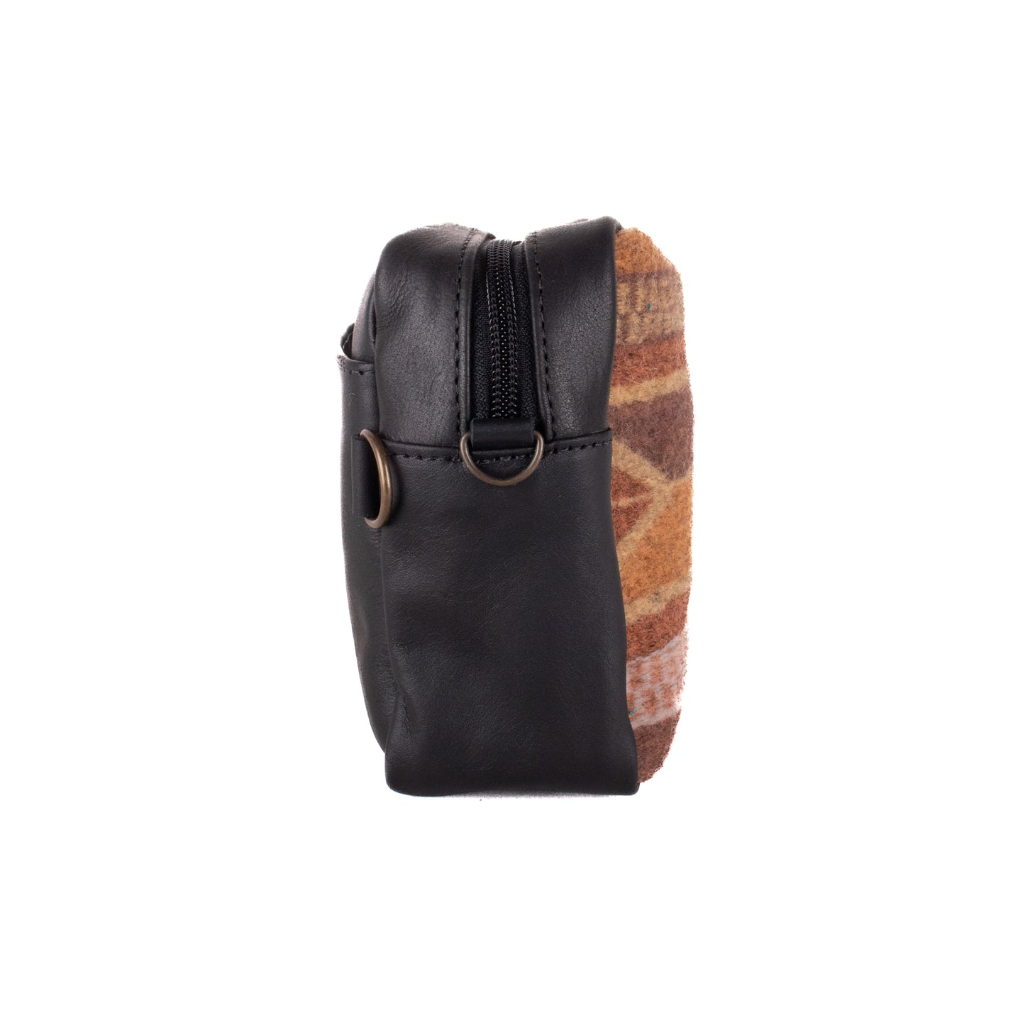 LARGE WANDER BAG SET - MEXICO TEXTILE - BLACK - NO. 18858