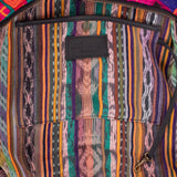 SMALL PENELOPE BAG - OOAK HUIPIL - BLACK - NO. 18860