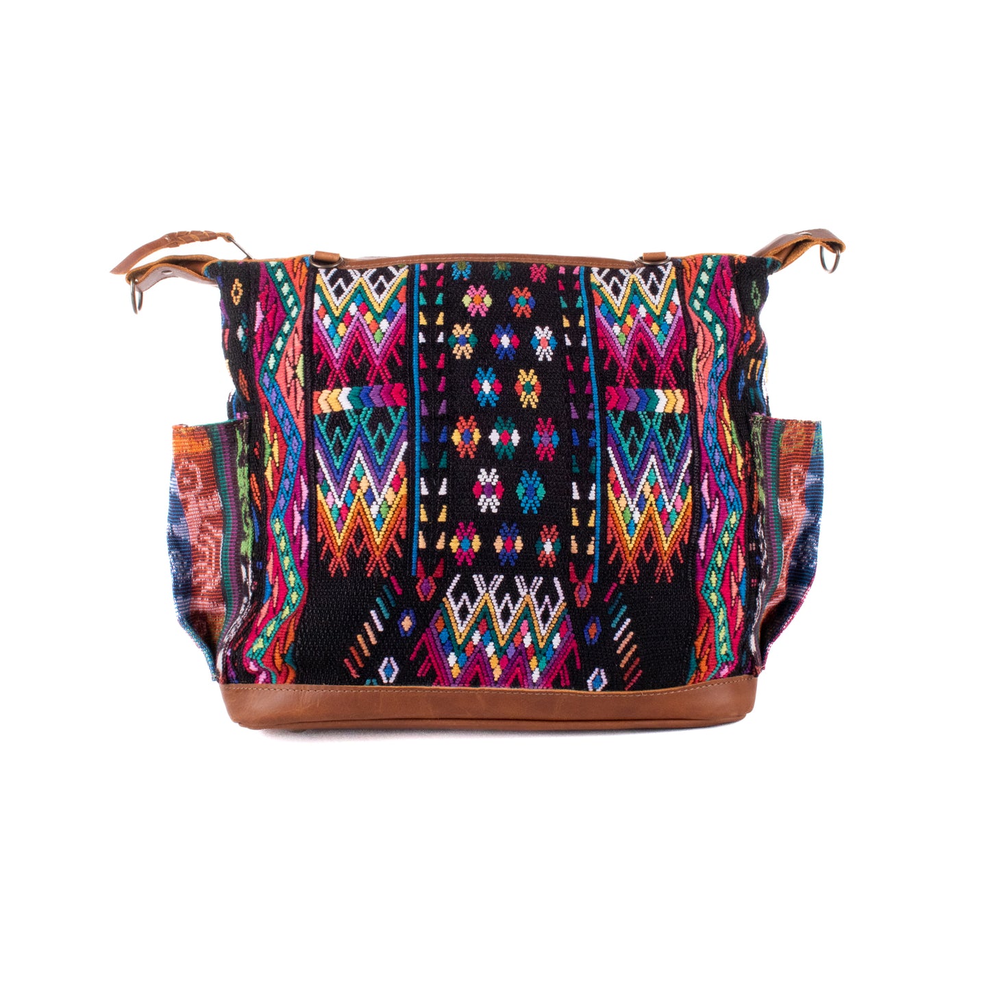 BEATRIZ MCDB + DIAMANTE STRAP - OOAK HUIPIL - CAFE - 18863