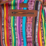 BEATRIZ CDB + DIAMANTE STRAP - OOAK HUIPIL - CAFE - NO. 18870