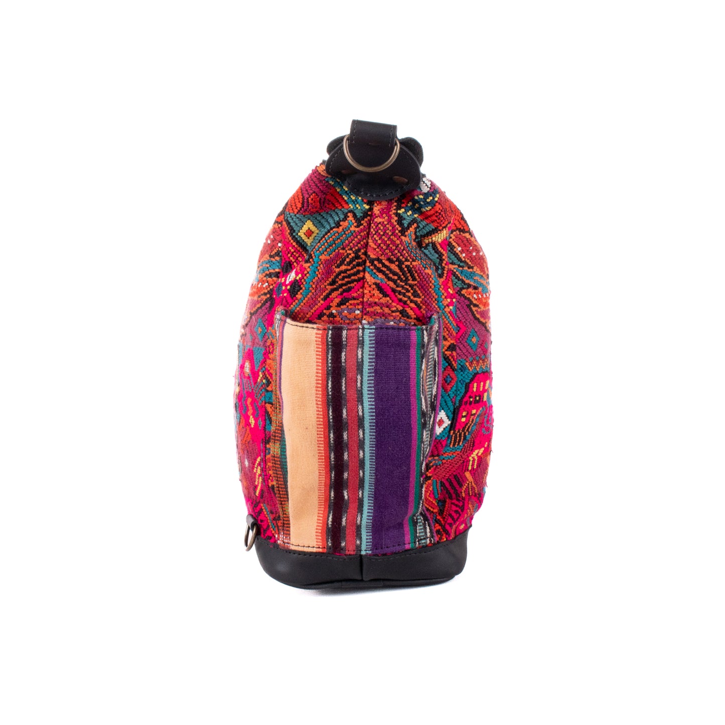 BEATRIZ MCDB + DIAMANTE STRAP - OOAK HUIPIL - BLACK - 18872