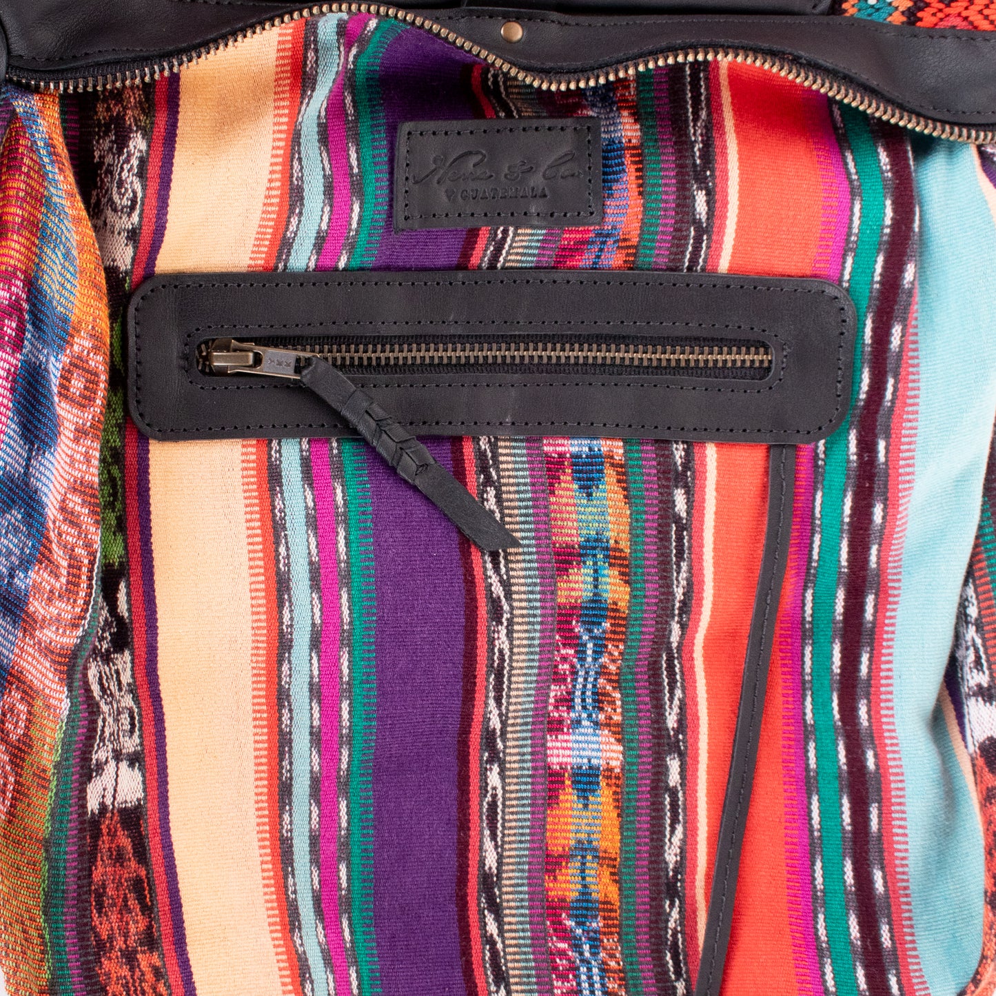 BEATRIZ MCDB + DIAMANTE STRAP - OOAK HUIPIL - BLACK - 18872