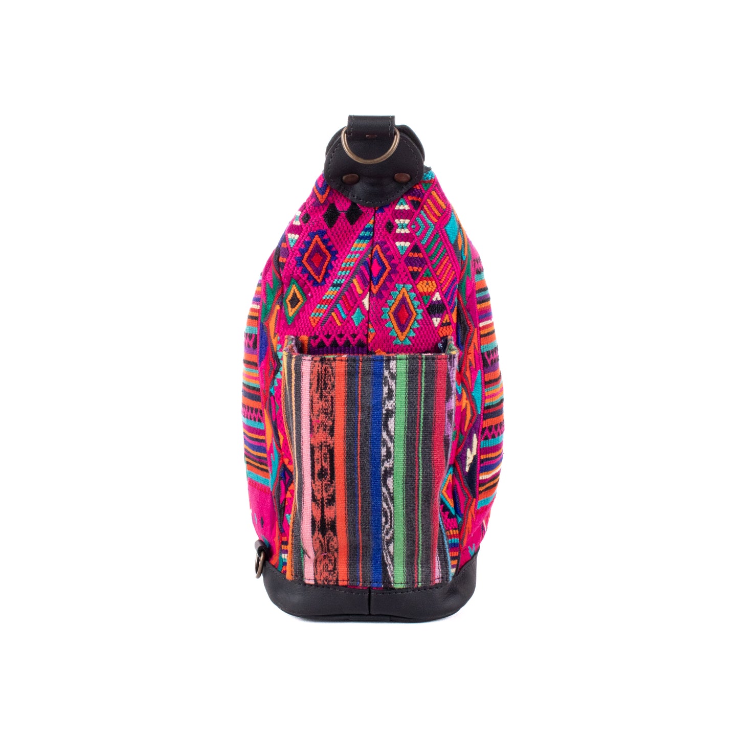 BEATRIZ MCDB + DIAMANTE STRAP - OOAK HUIPIL - BLACK - 18875