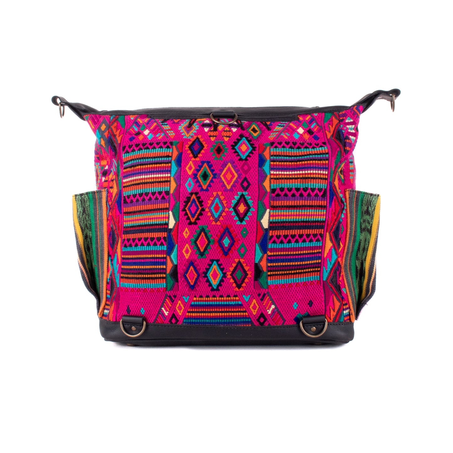 BEATRIZ MCDB + DIAMANTE STRAP - OOAK HUIPIL - BLACK - 18875