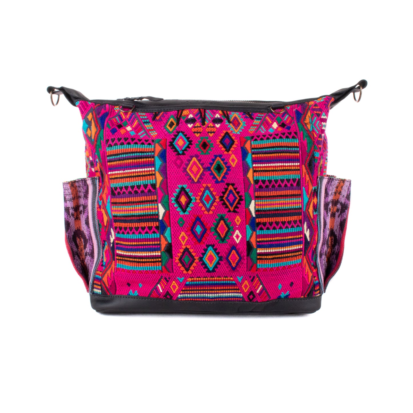 BEATRIZ MCDB + DIAMANTE STRAP - OOAK HUIPIL - BLACK - 18875