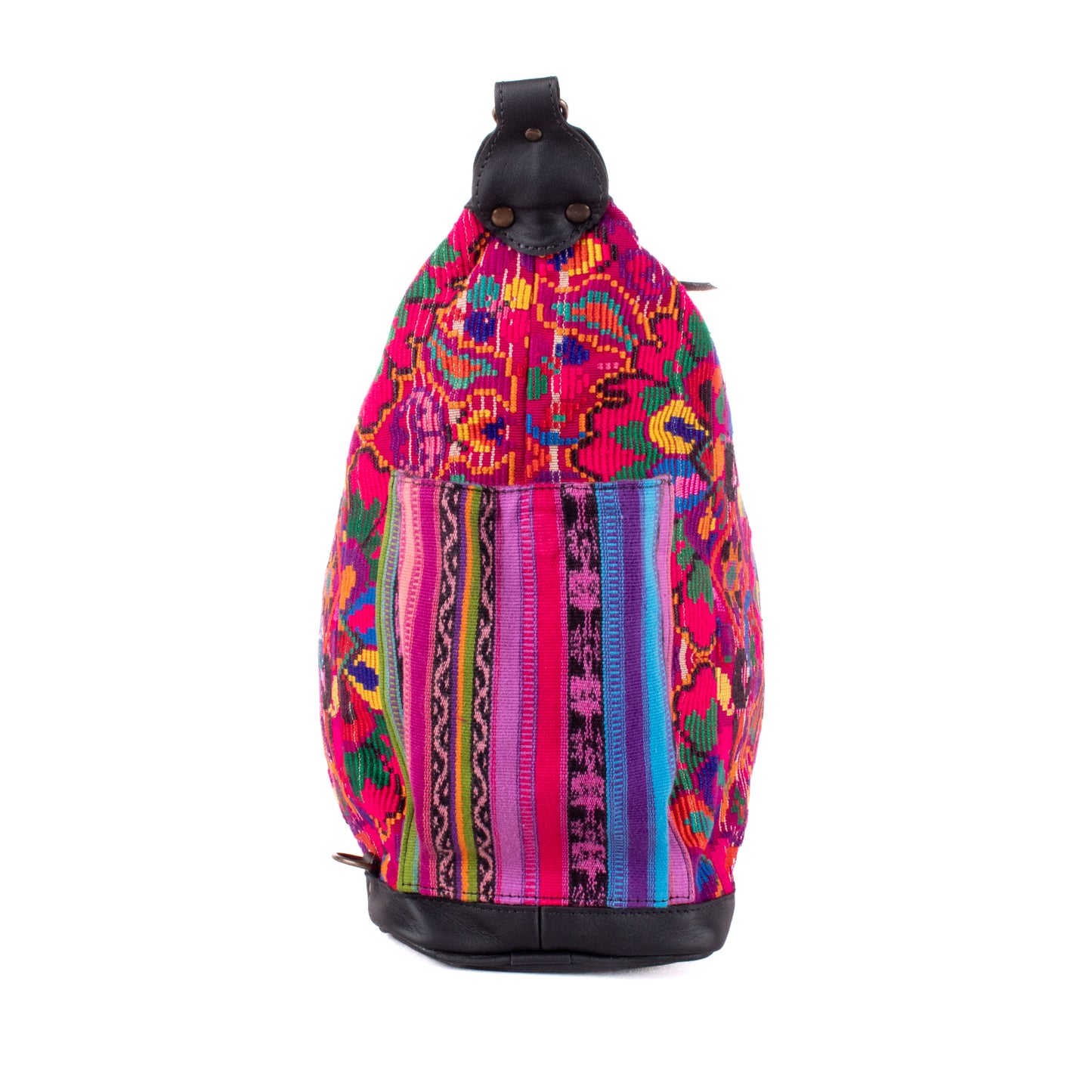 BEATRIZ CDB + DIAMANTE STRAP - OOAK HUIPIL - BLACK - NO. 18876