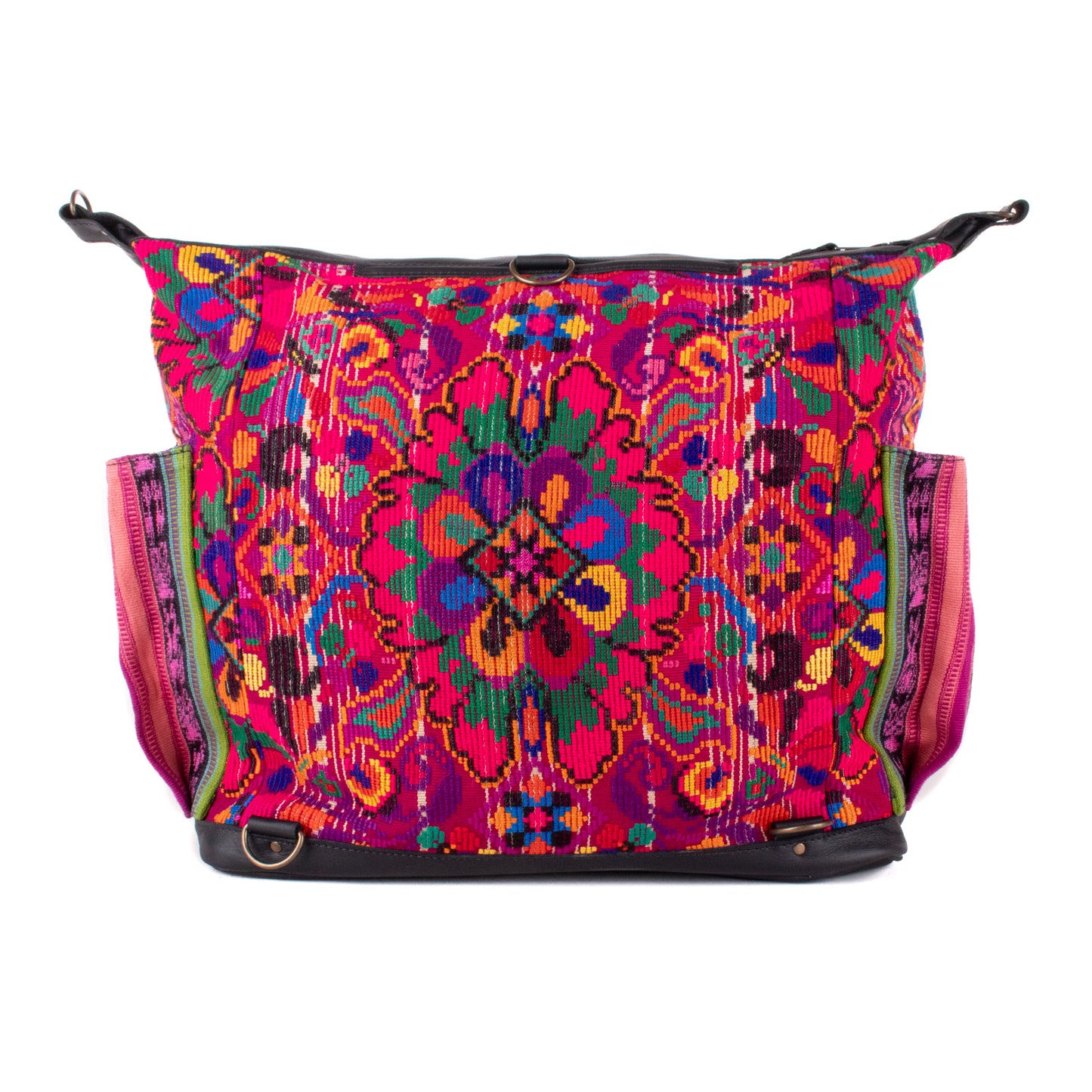 BEATRIZ CDB + DIAMANTE STRAP - OOAK HUIPIL - BLACK - NO. 18876