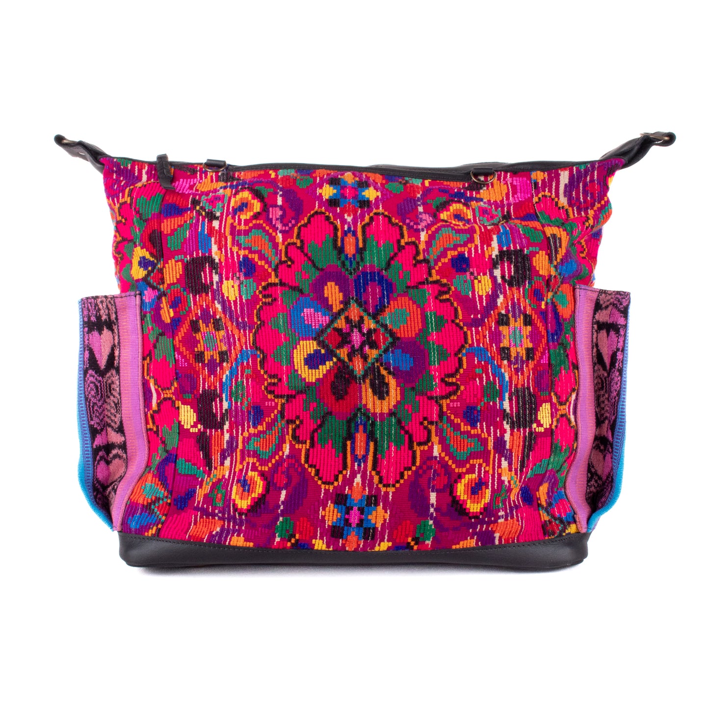 BEATRIZ CDB + DIAMANTE STRAP - OOAK HUIPIL - BLACK - NO. 18876