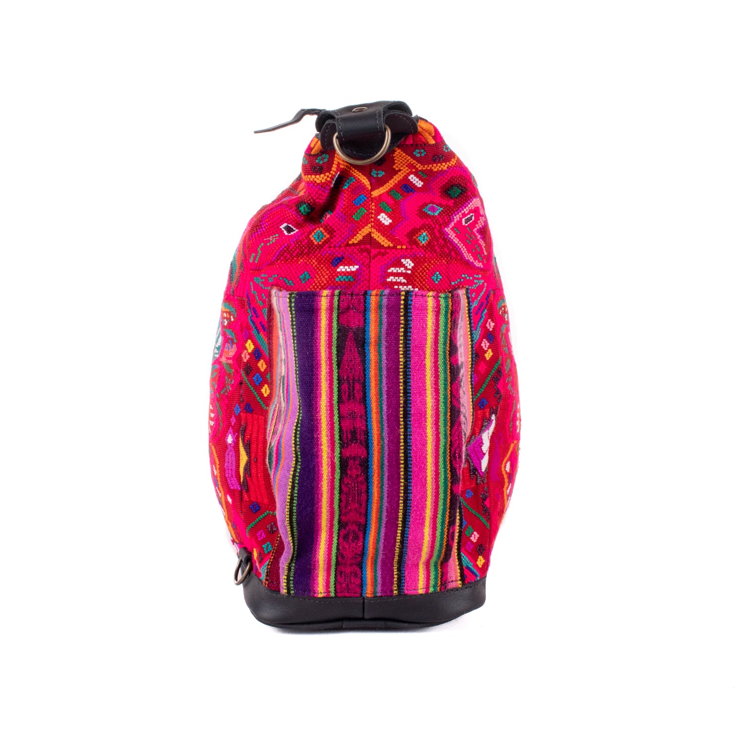 BEATRIZ CDB + DIAMANTE STRAP - OOAK HUIPIL - BLACK - NO. 18879