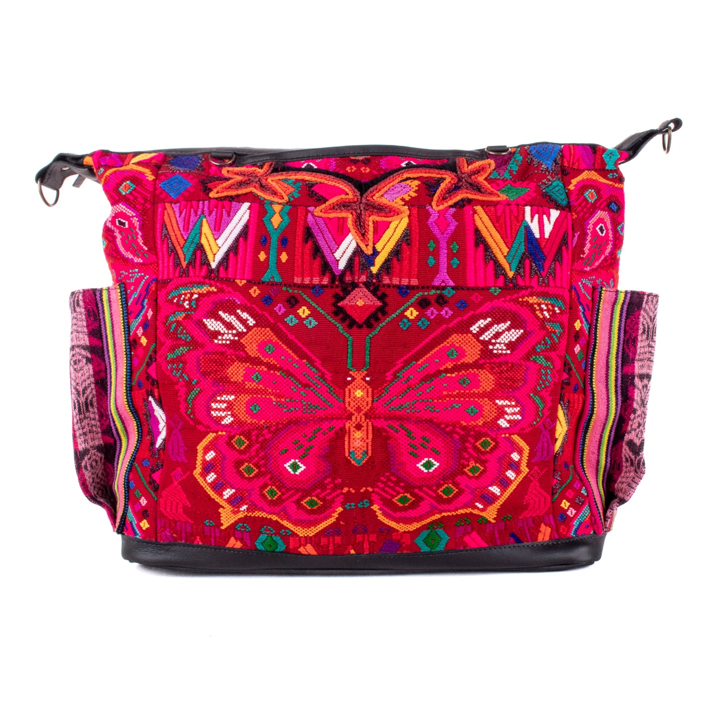 BEATRIZ CDB + DIAMANTE STRAP - OOAK HUIPIL - BLACK - NO. 18879