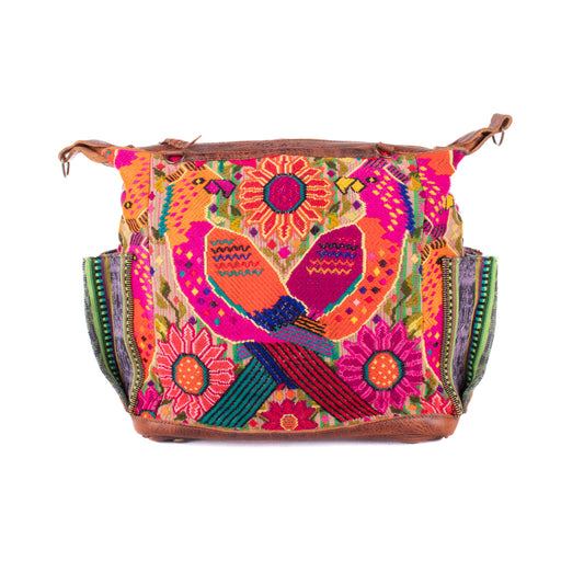 BEATRIZ MCDB + DIAMANTE STRAP - OOAK HUIPIL - HONEY - 18881