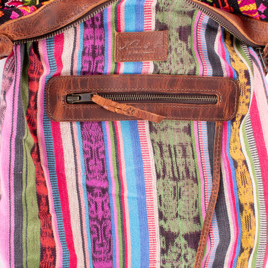 BEATRIZ MCDB + DIAMANTE STRAP - OOAK HUIPIL - HONEY - 18887