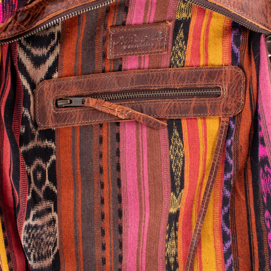 BEATRIZ MCDB + DIAMANTE STRAP - OOAK HUIPIL - HONEY - 18889