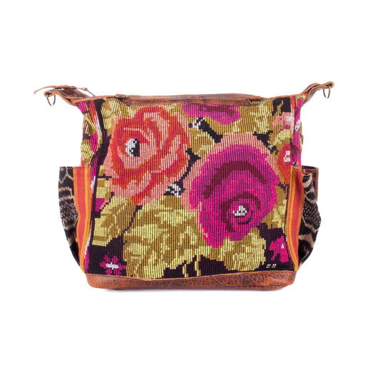 BEATRIZ MCDB + DIAMANTE STRAP - OOAK HUIPIL - HONEY - 18889