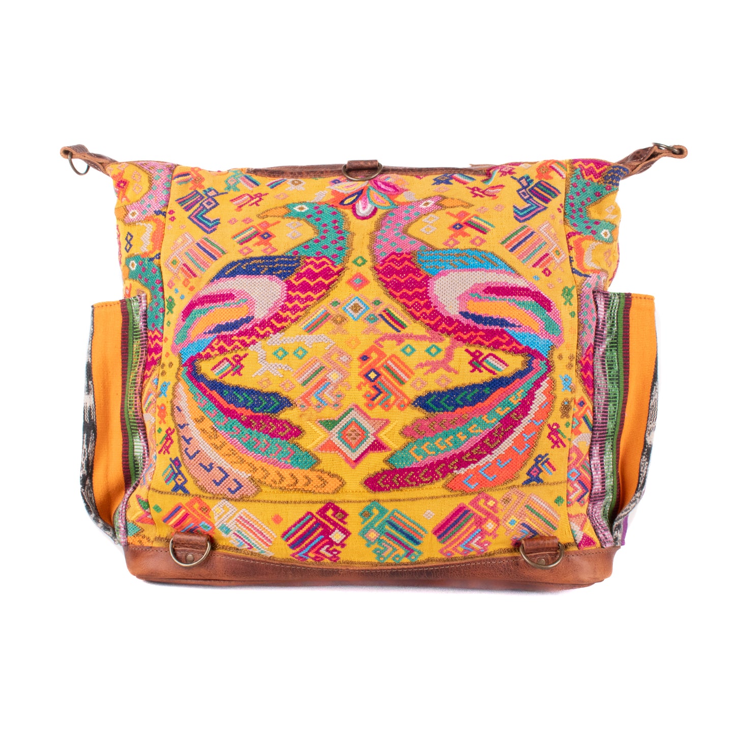 BEATRIZ CDB + DIAMANTE STRAP - OOAK HUIPIL - HONEY - NO. 18892