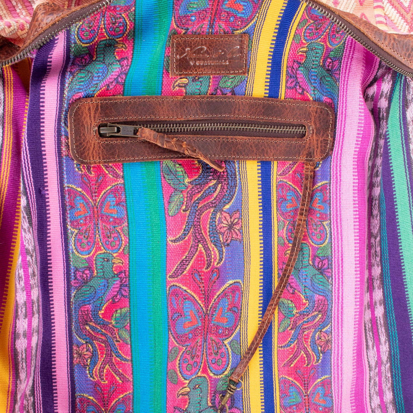 BEATRIZ CDB + DIAMANTE STRAP - OOAK HUIPIL - HONEY - NO. 18893