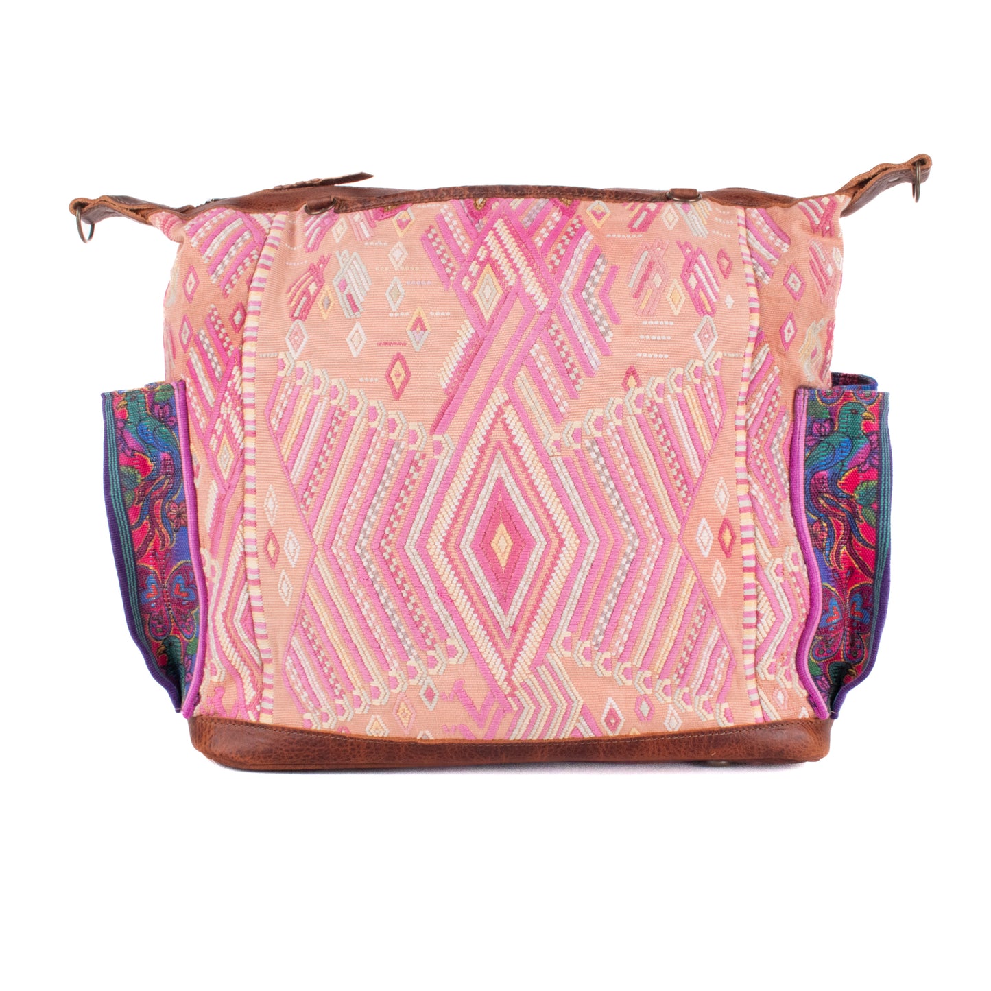 BEATRIZ CDB + DIAMANTE STRAP - OOAK HUIPIL - HONEY - NO. 18893