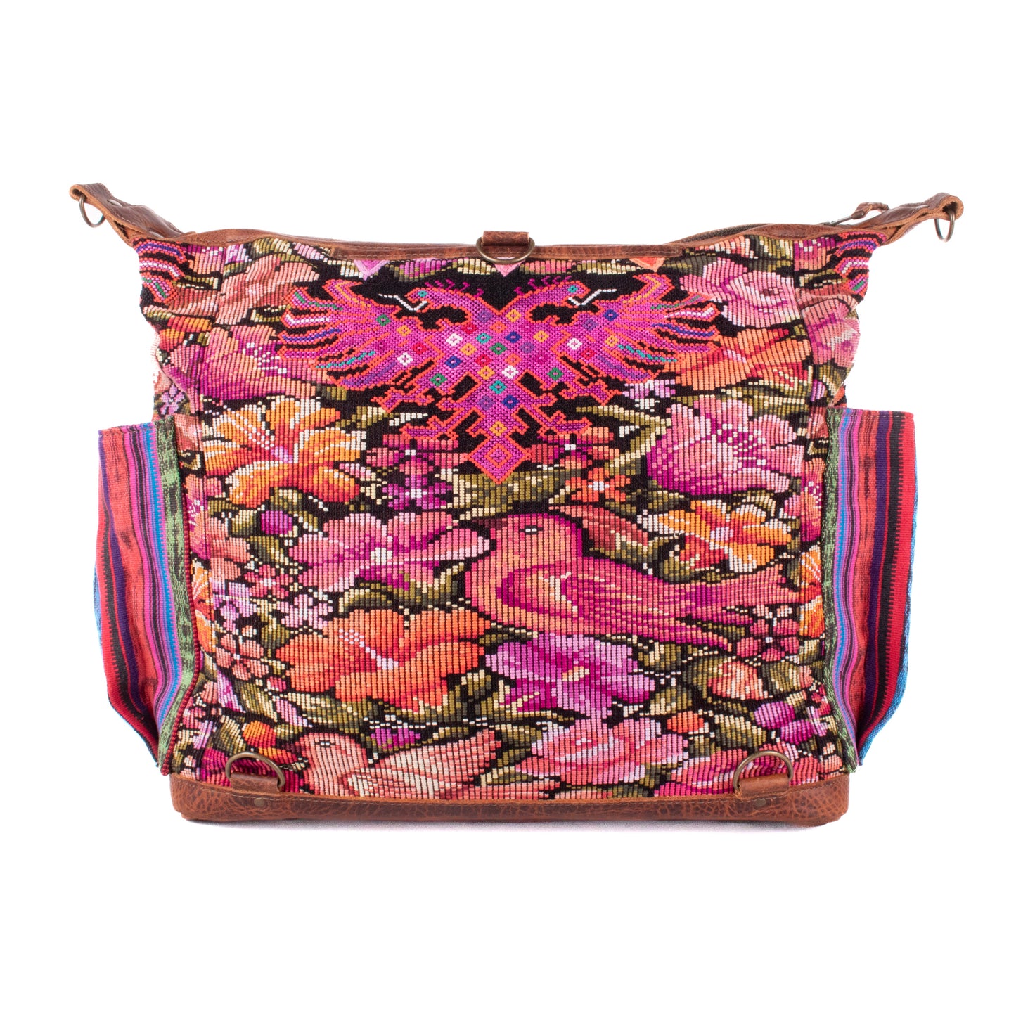 BEATRIZ CDB + DIAMANTE STRAP - OOAK HUIPIL - HONEY - NO. 18895