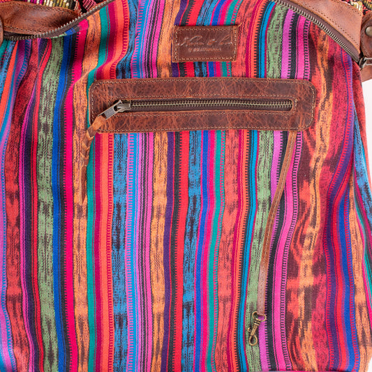 BEATRIZ CDB + DIAMANTE STRAP - OOAK HUIPIL - HONEY - NO. 18895