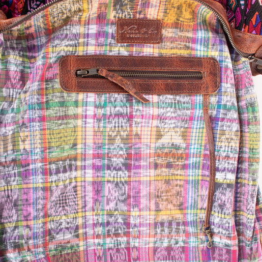 BEATRIZ CDB + DIAMANTE STRAP - OOAK HUIPIL - HONEY - NO. 18896