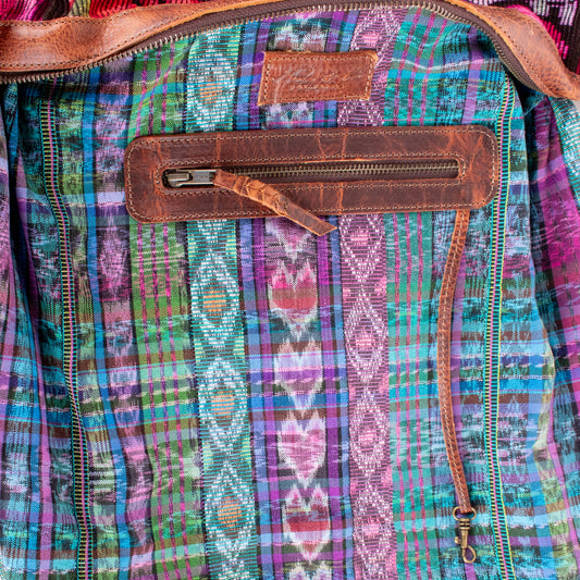 BEATRIZ CDB + DIAMANTE STRAP - OOAK HUIPIL - HONEY - NO. 18900