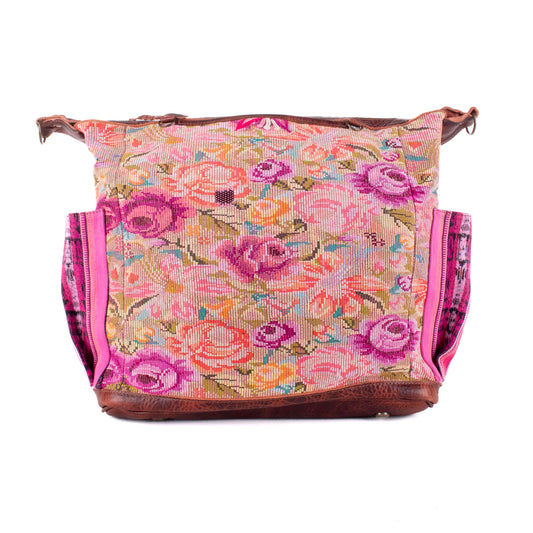 BEATRIZ CDB + DIAMANTE STRAP - OOAK HUIPIL - COPPER - NO. 18901