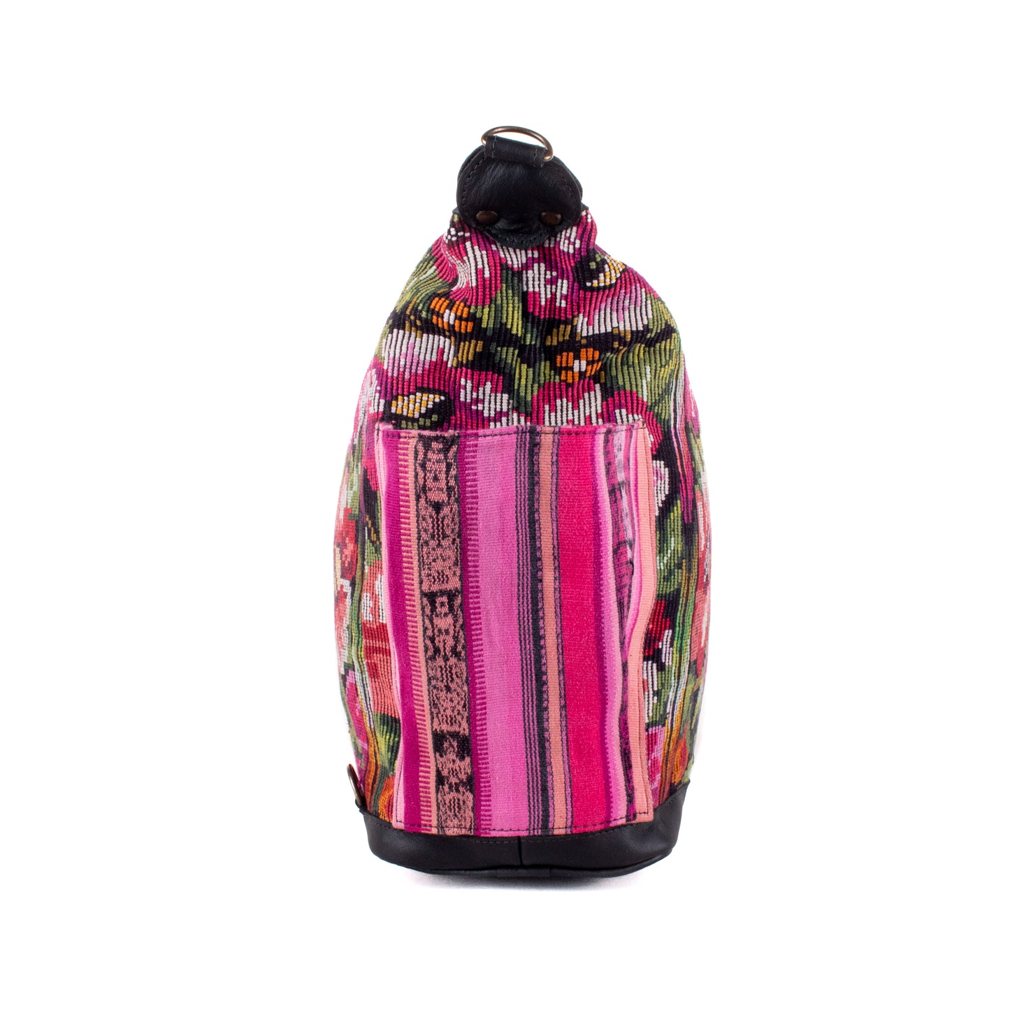 BEATRIZ CDB + DIAMANTE STRAP - OOAK HUIPIL - BLACK - NO. 18903