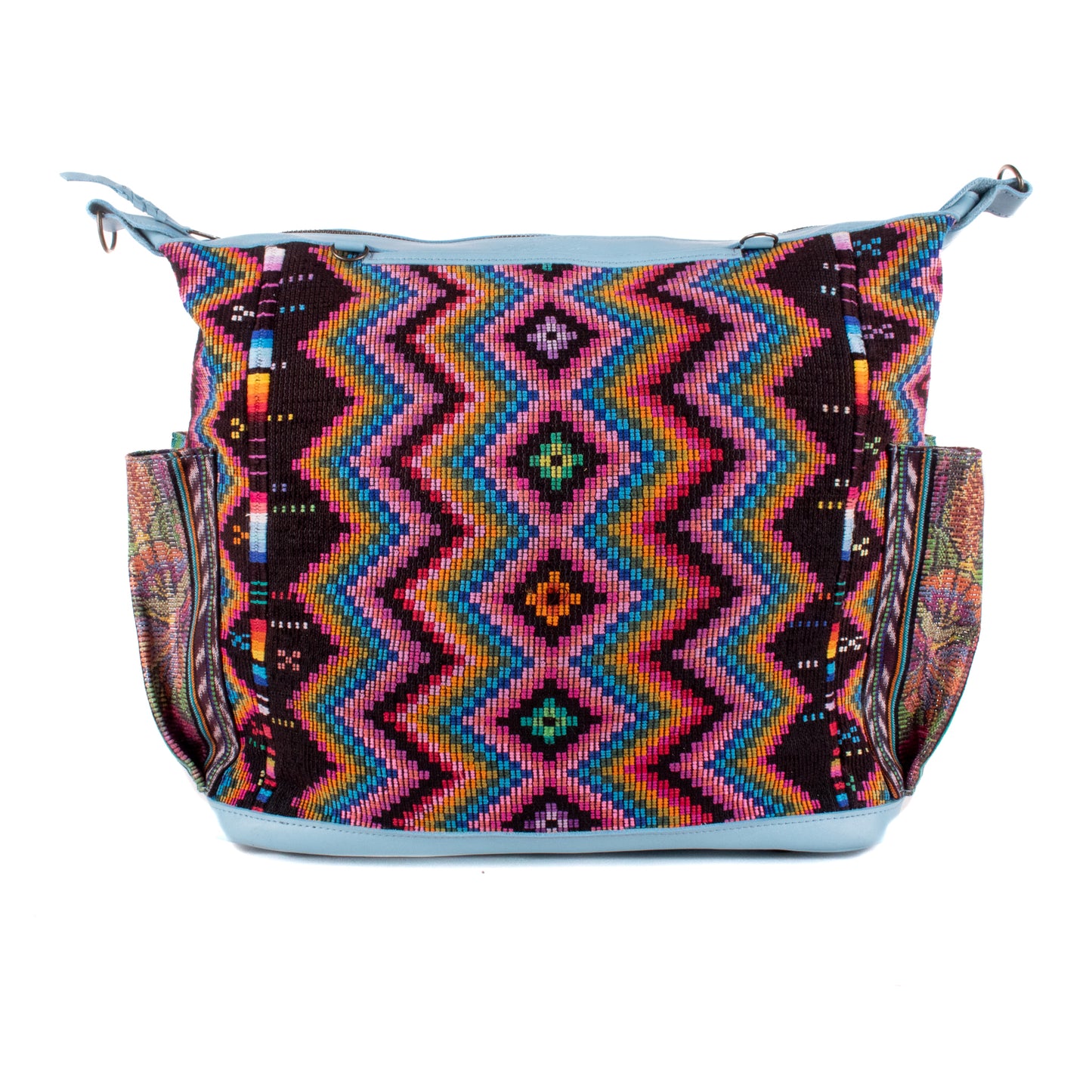 BEATRIZ CDB + DIAMANTE STRAP - OOAK HUIPIL - SKY BLUE - NO. 18904